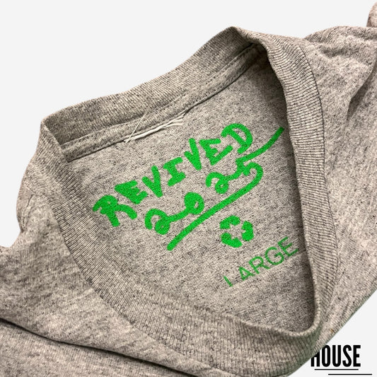 ASSPIZZA Casper Revived Tee in Grey