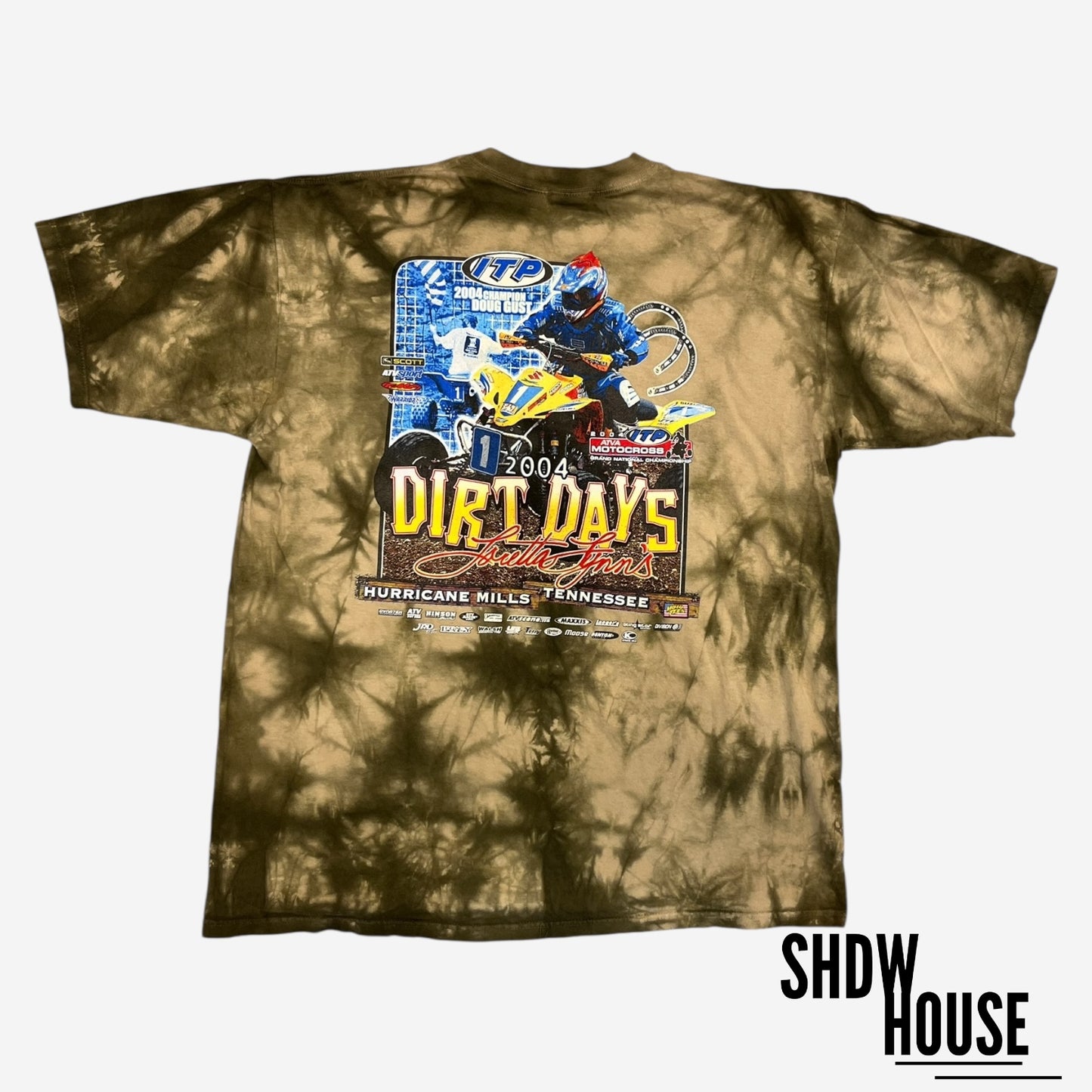 ITP Dirt Days Vintage Tee in Tie-Dye/Green