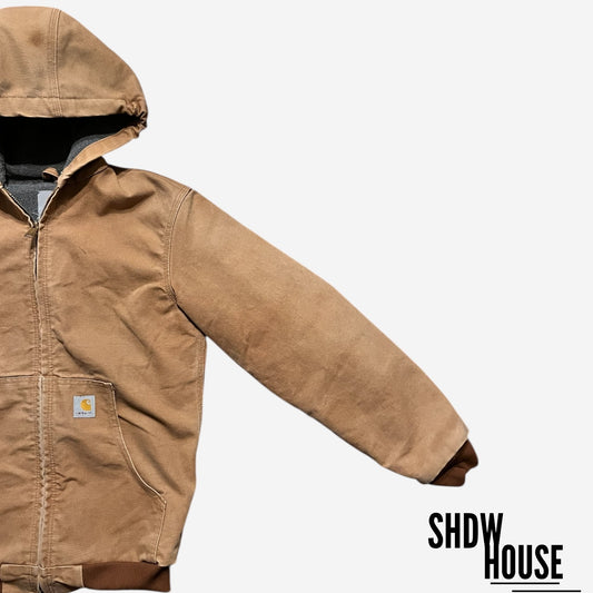 Carhartt Vintage J130 Active Zip Up Jacket in Wheat
