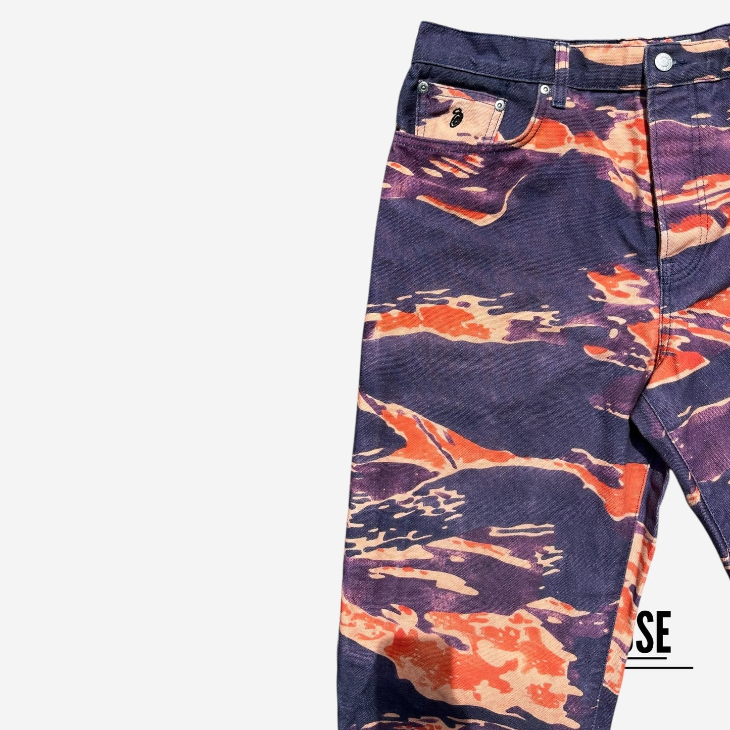 Stüssy Big Ol’ Jeans in Purple/Orange