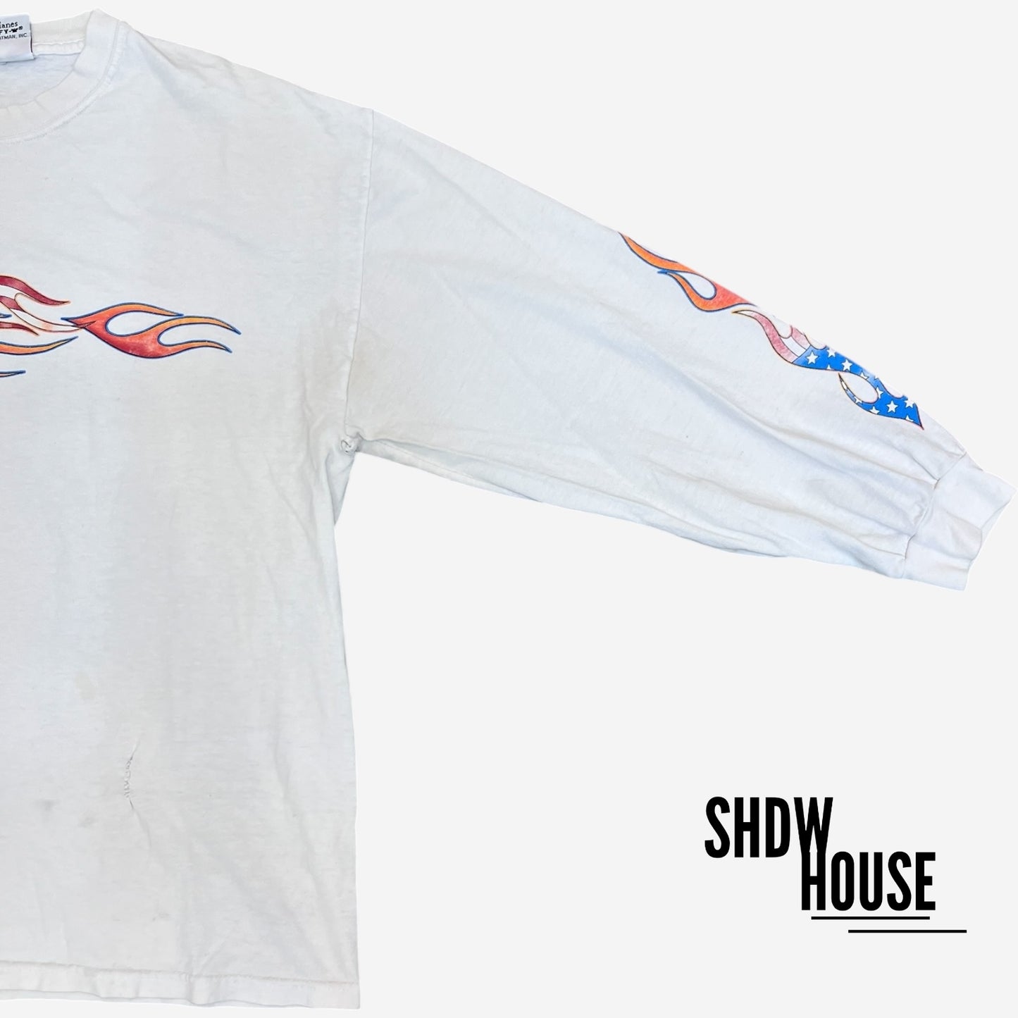 Harley Davidson Vintage L/S in White