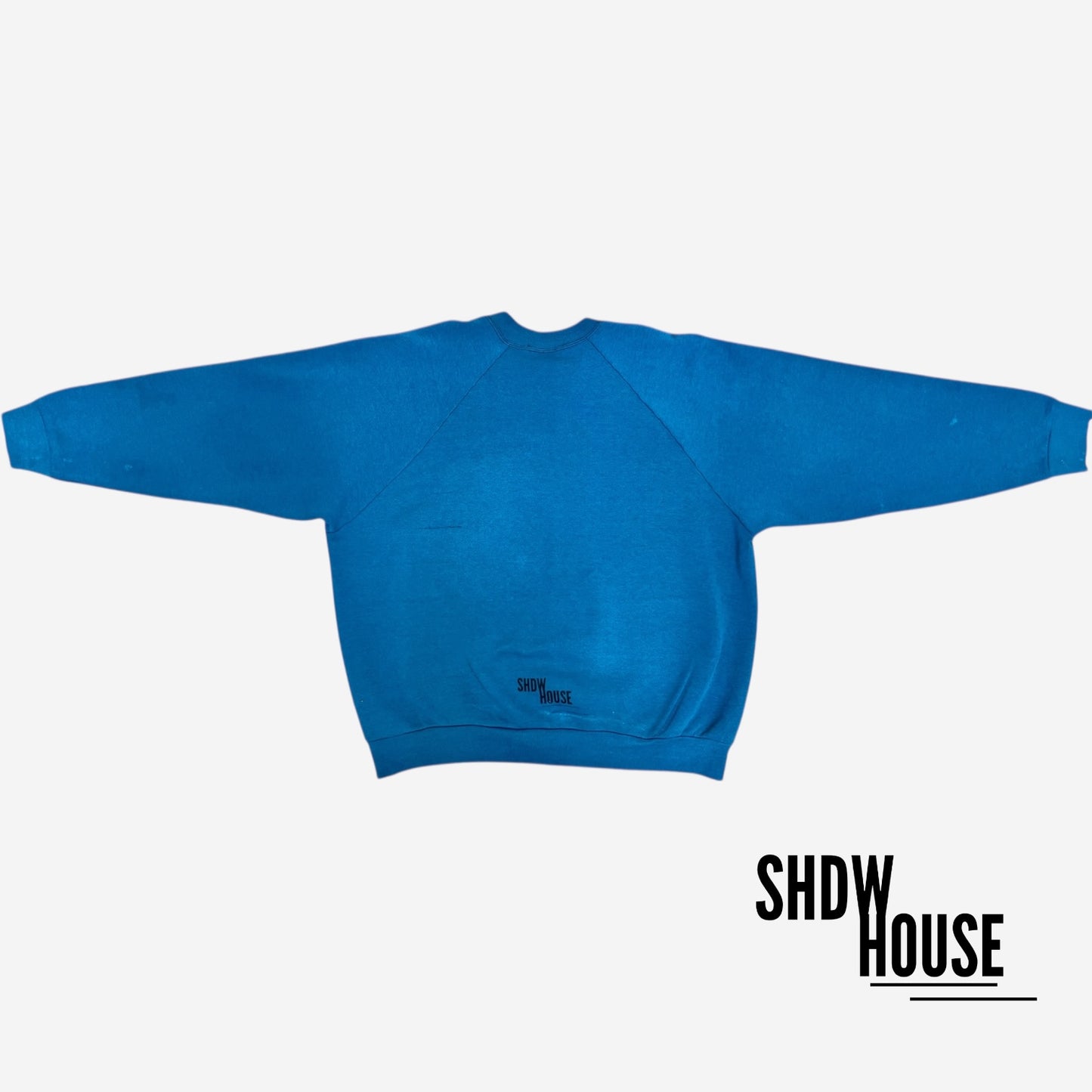 Split Witness Revived 1/1 Crewneck in Washed Teal
