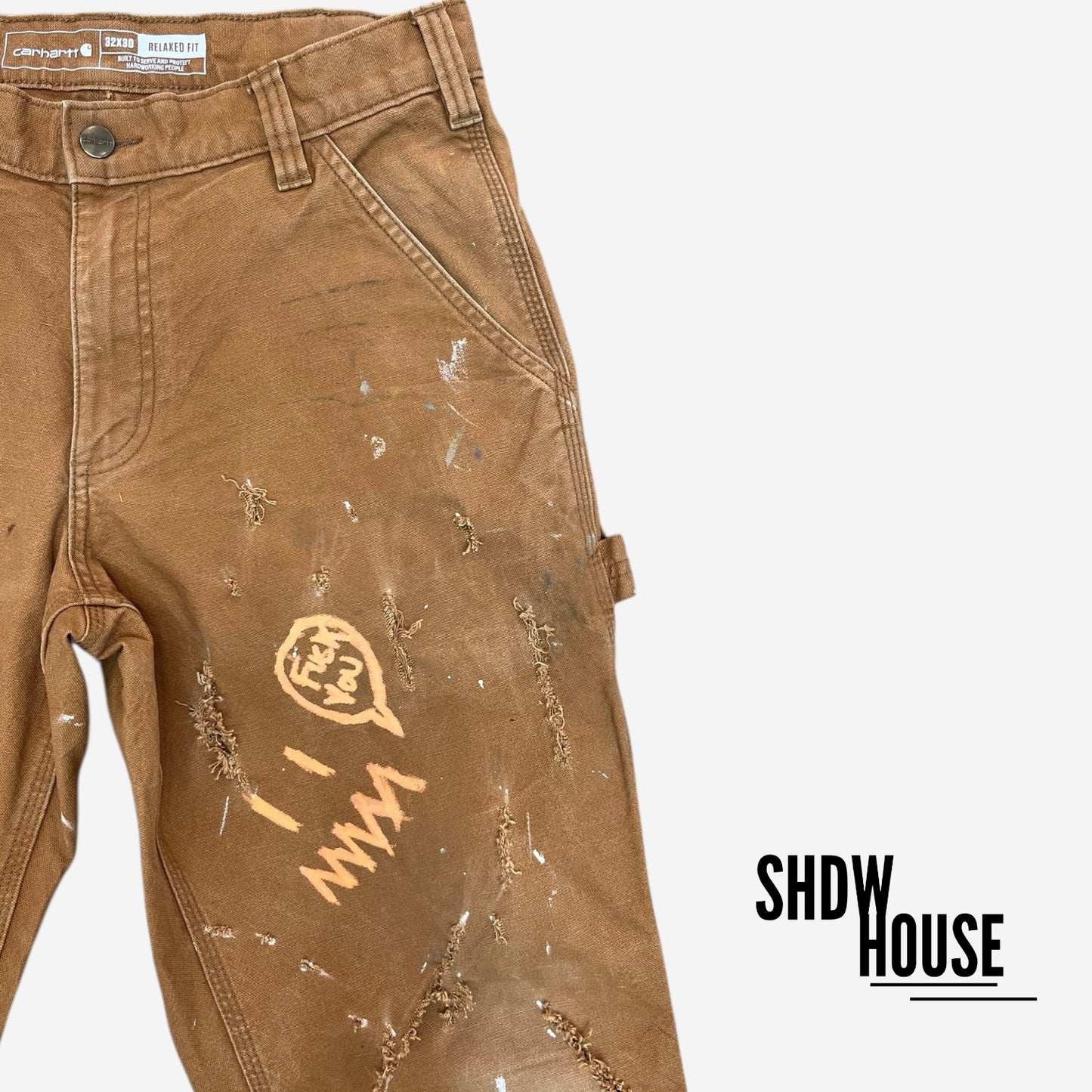 Carhartt Revived Carpenters in Beige