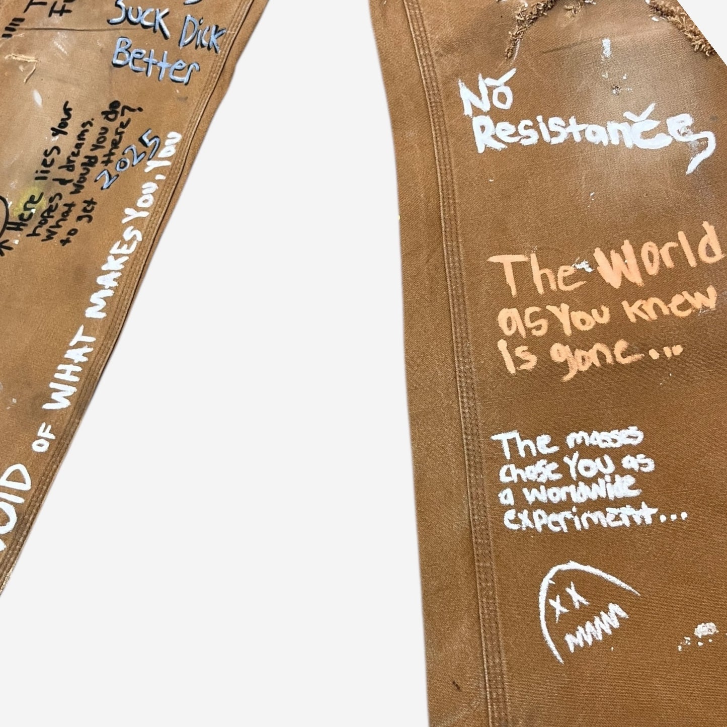 Carhartt Revived Carpenters in Beige
