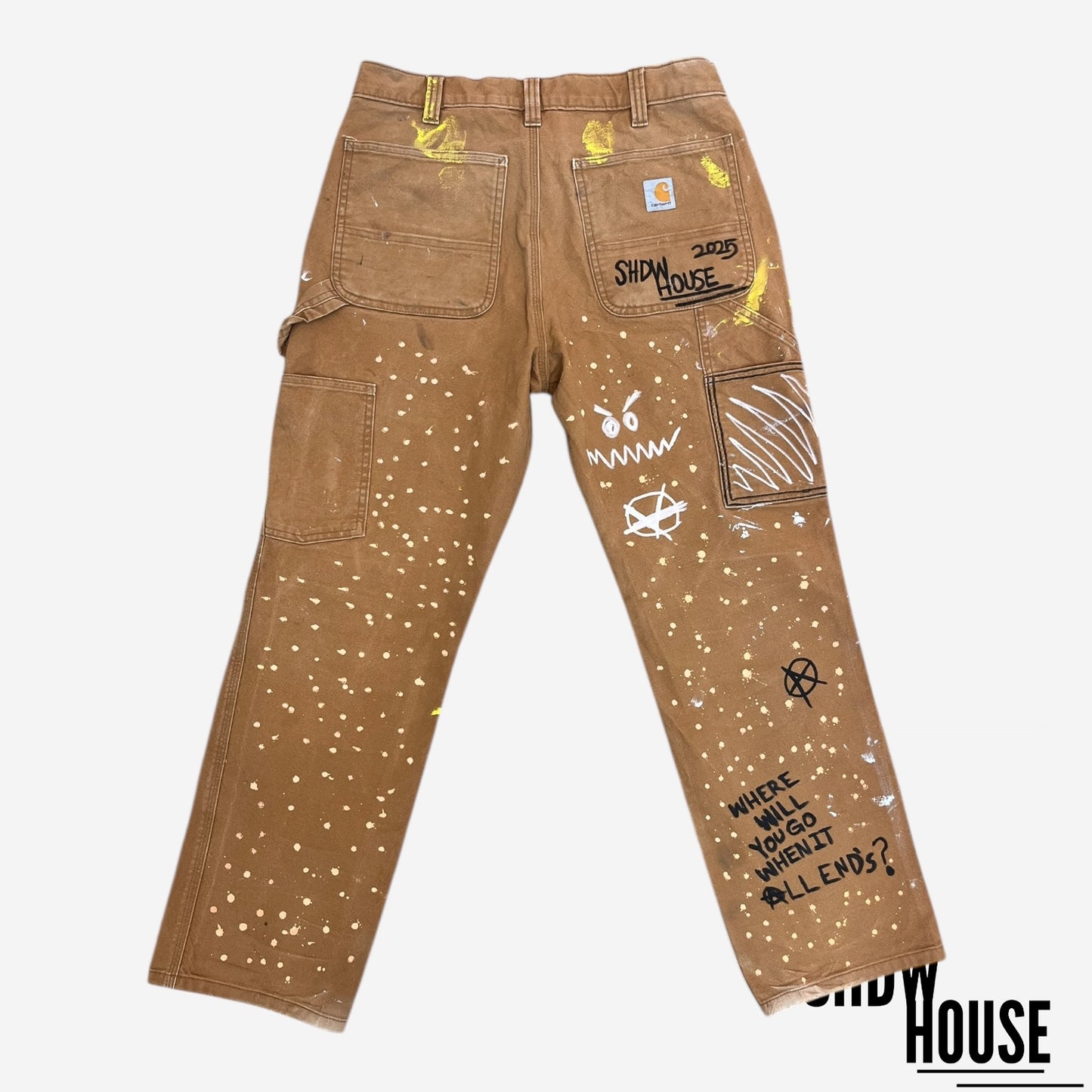 Carhartt Revived Carpenters in Beige