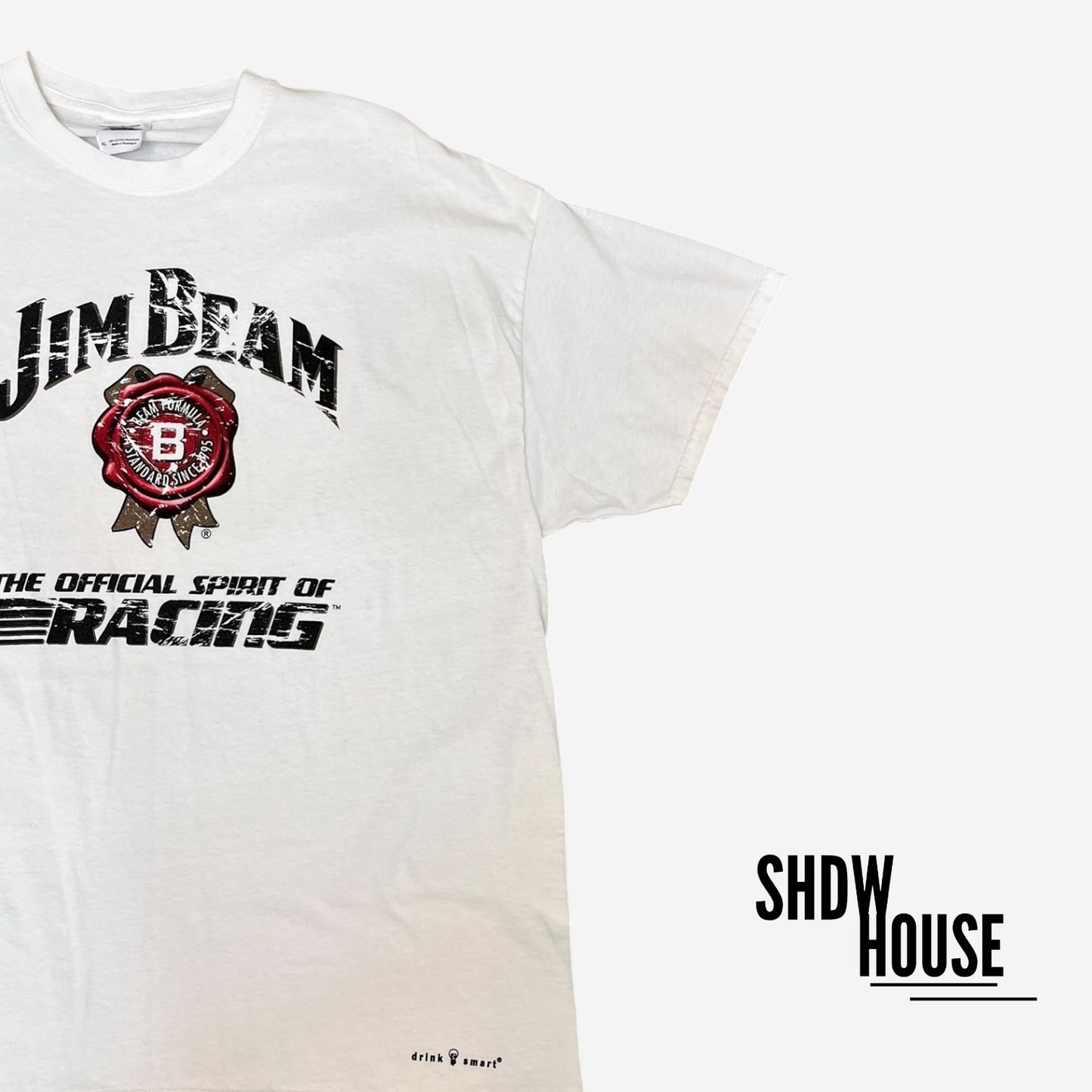 Jim Beam Official Racing Tee in White