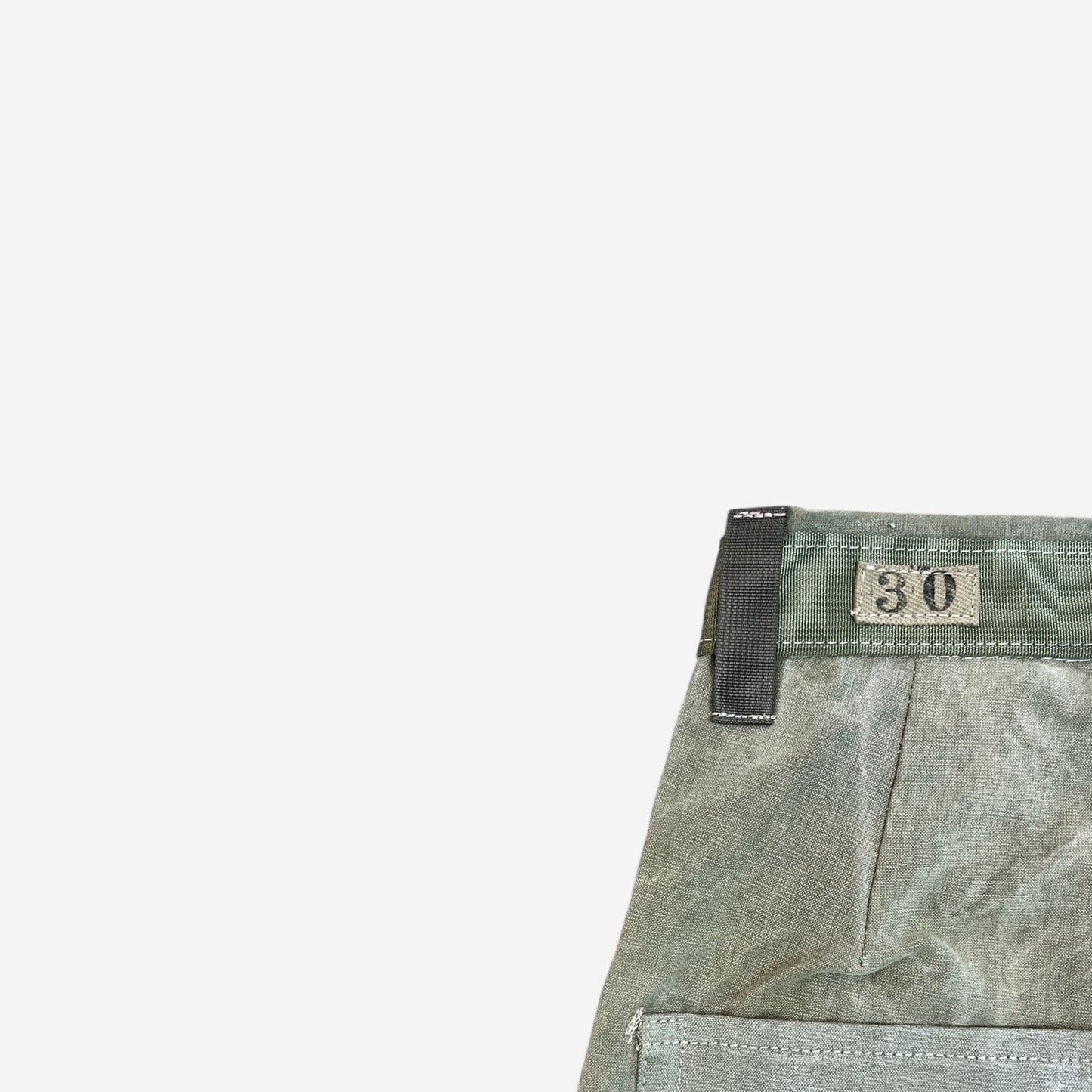 Archie and Dennis Army Carrot Pants 3.0 in Green