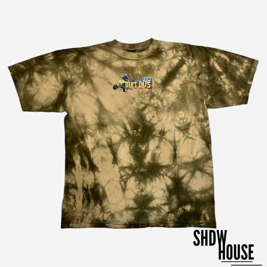 ITP Dirt Days Vintage Tee in Tie-Dye/Green