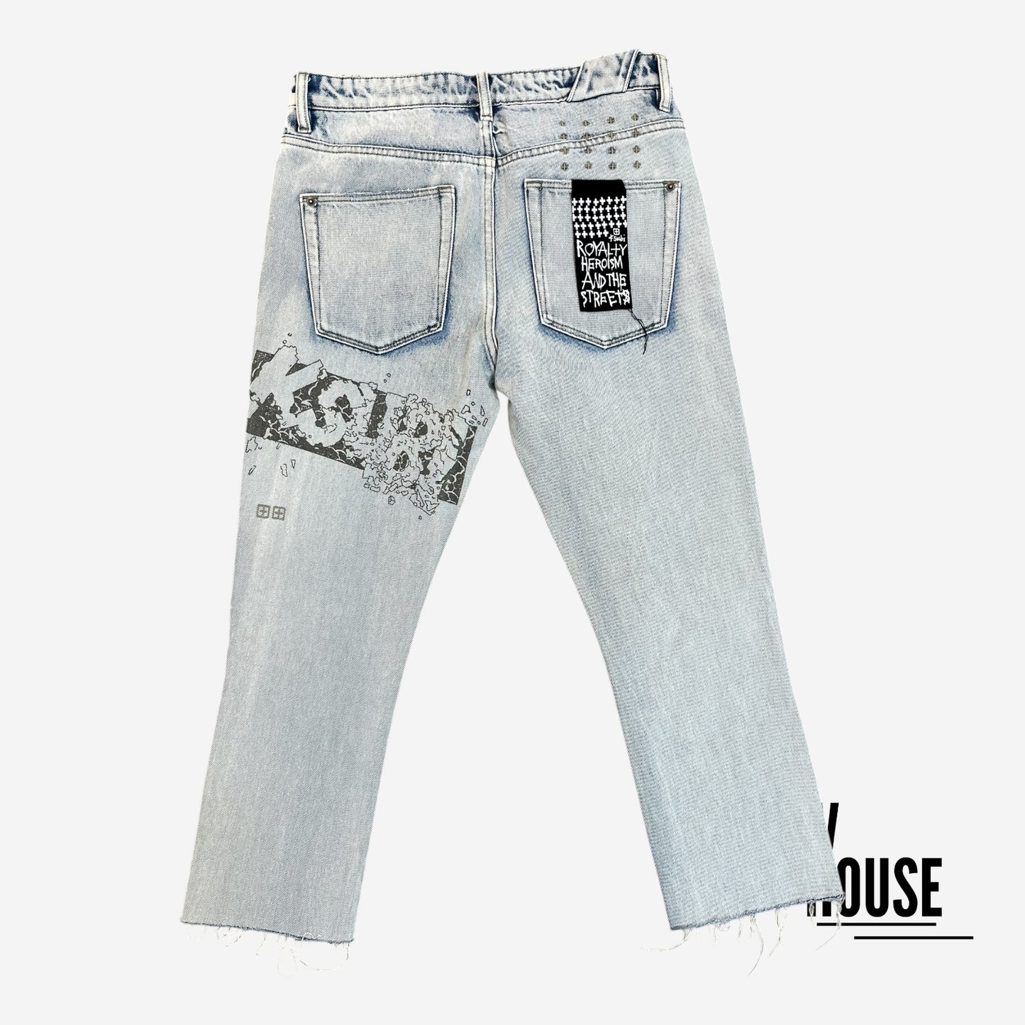 Ksubi Comic Jeans in Blue Wash