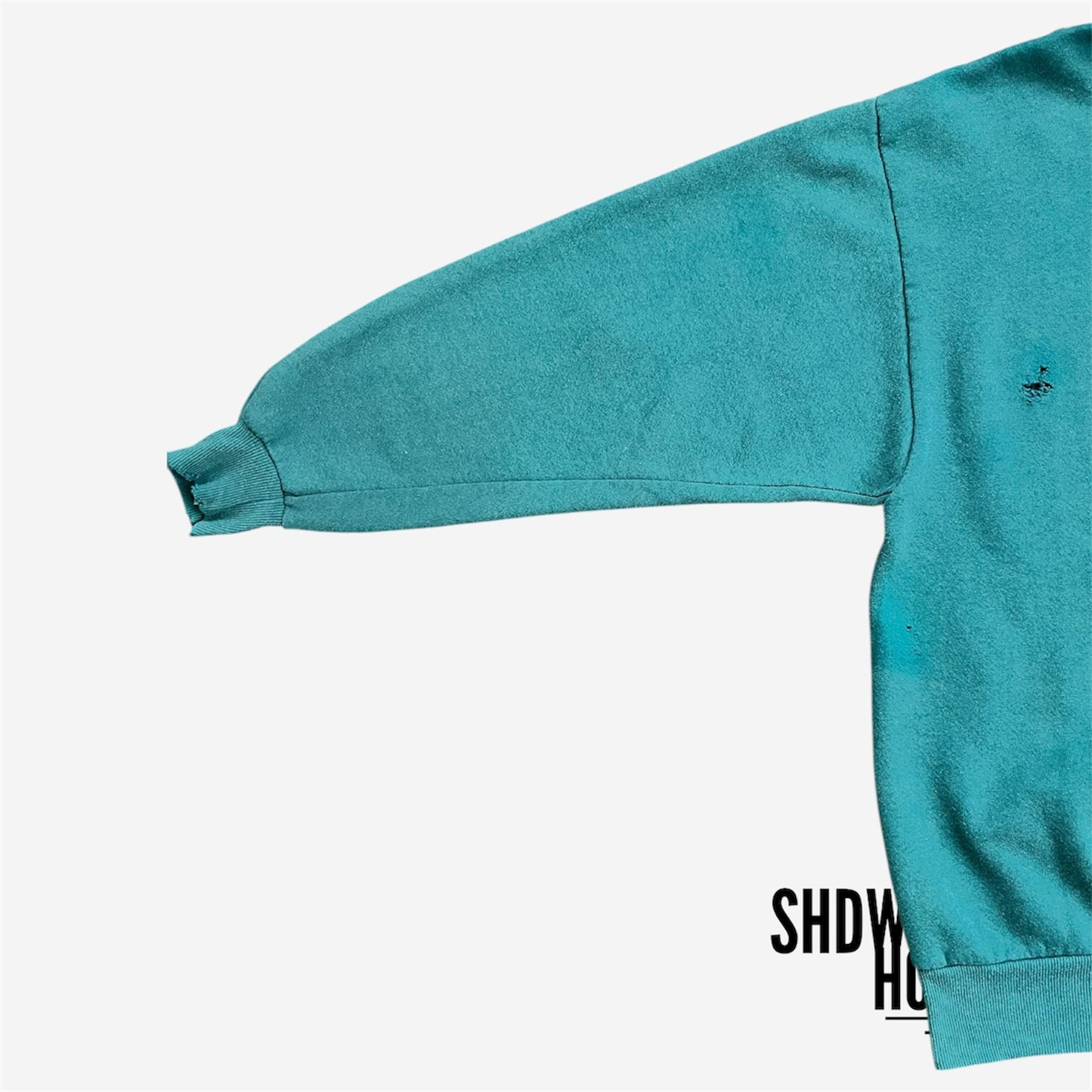 Jerzees Revived Vintage Crewneck in Washed Turquoise