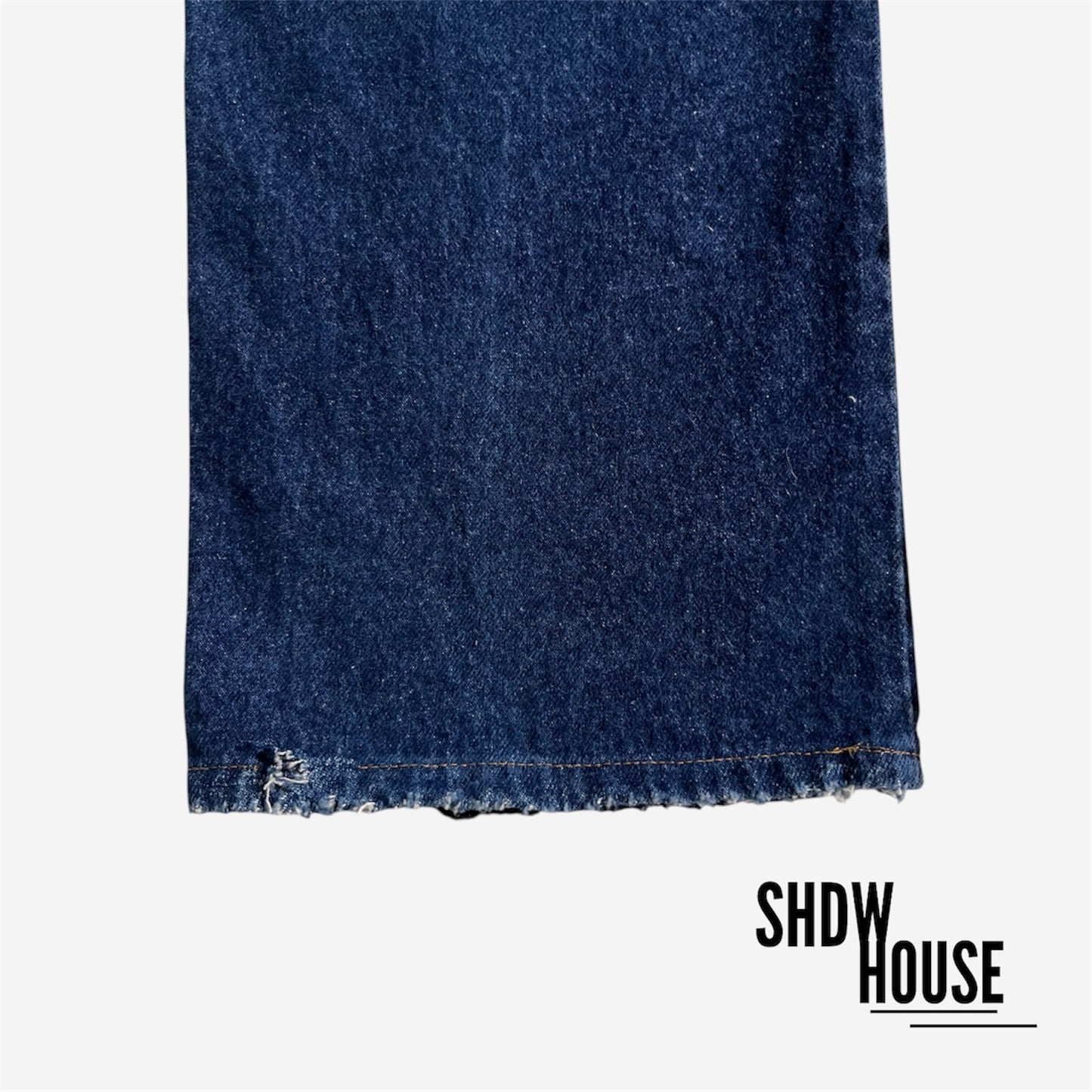 SHDWHOUSE Lee Denim Revived Jeans in Dark Blue Wash