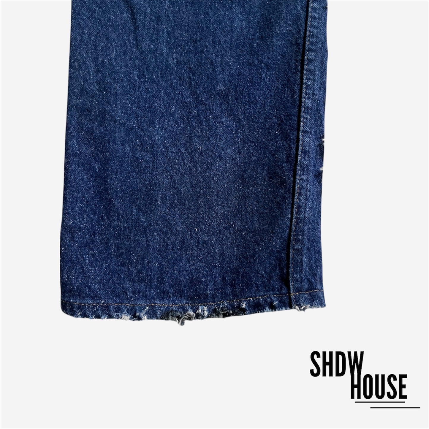 SHDWHOUSE Lee Denim Revived Jeans in Dark Blue Wash