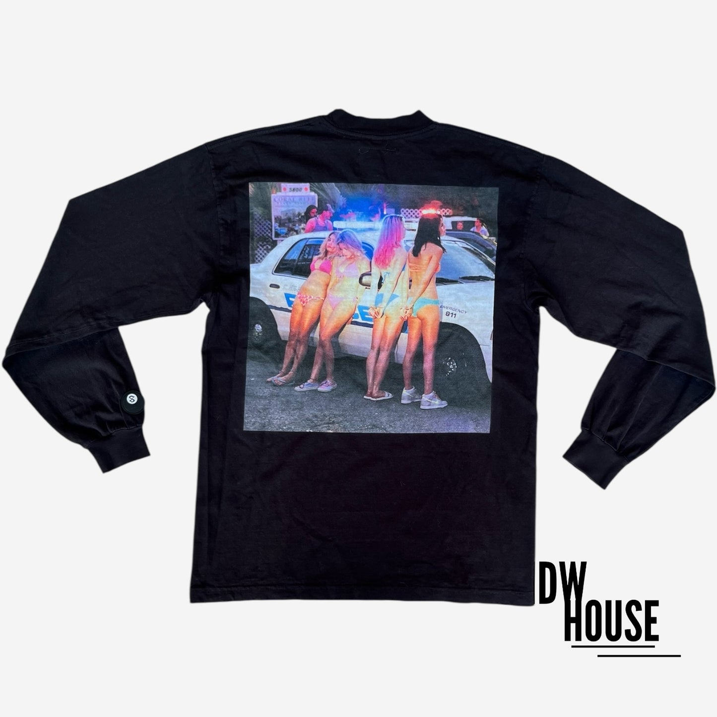 Section 8 Spring Break L/S in Black