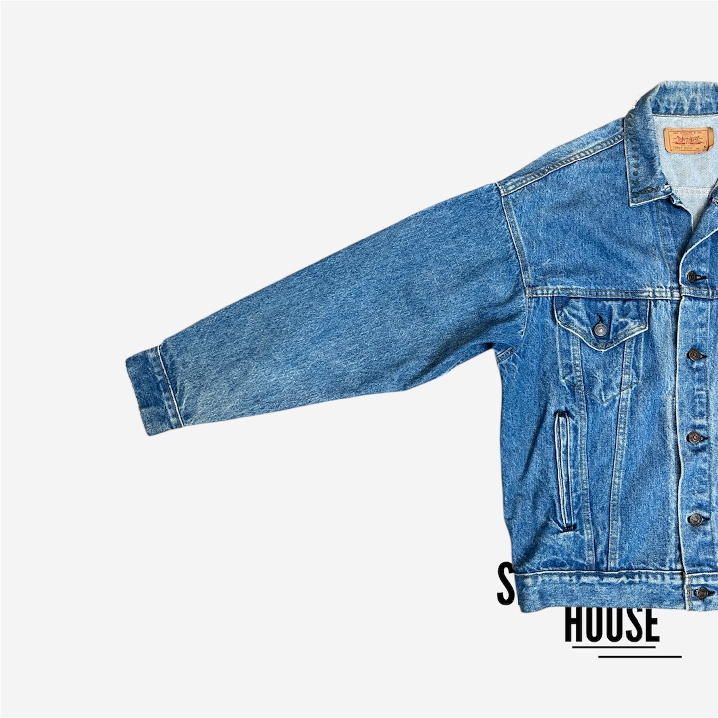 Levi Strauss & Co 1/1 Vintage Coat in Blue Wash