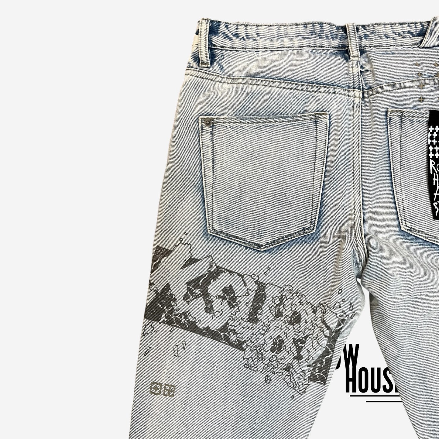 Ksubi Comic Jeans in Blue Wash