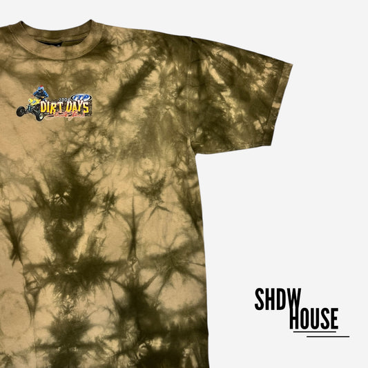 ITP Dirt Days Vintage Tee in Tie-Dye/Green