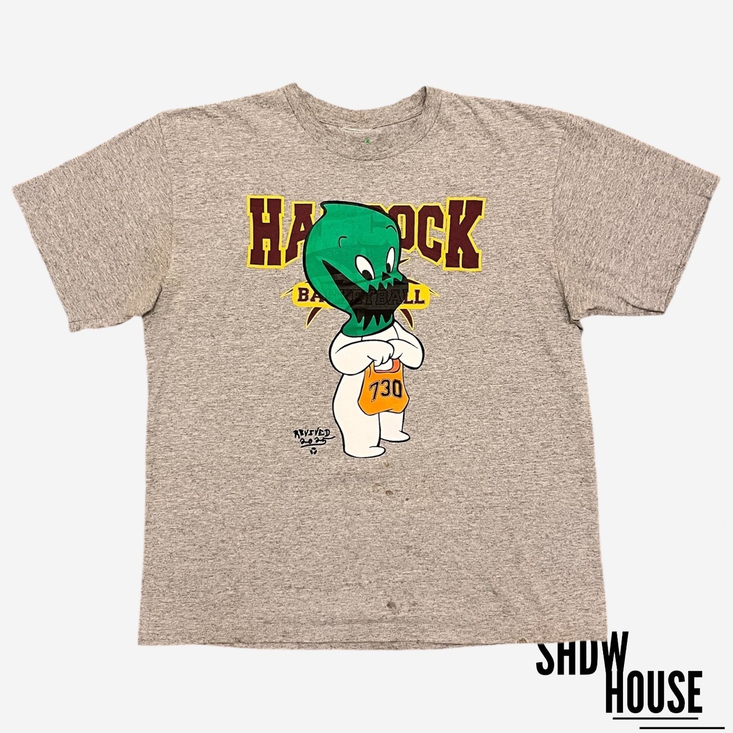 ASSPIZZA Casper Revived Tee in Grey