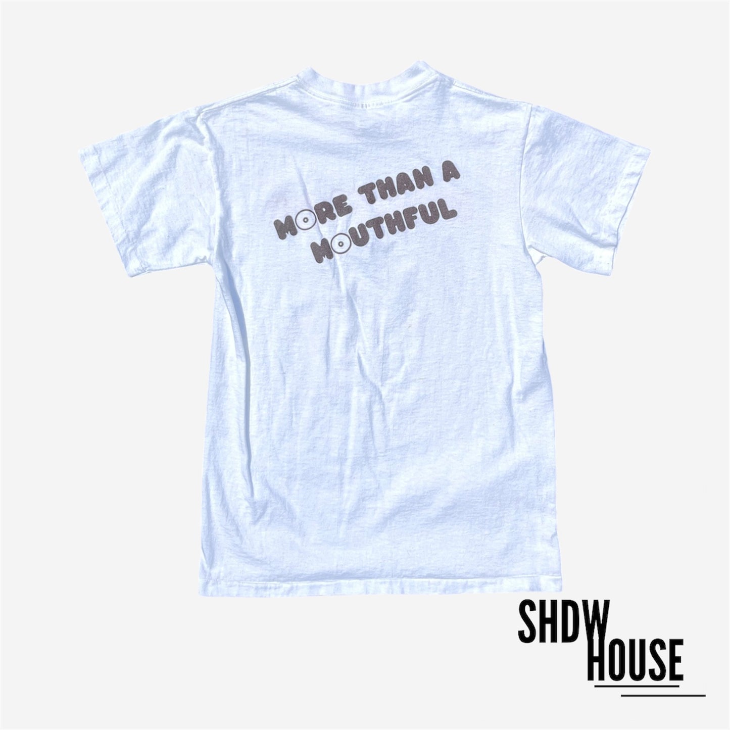 Hooters More Than A Mouthful Vintage Single Stitch Tee in White