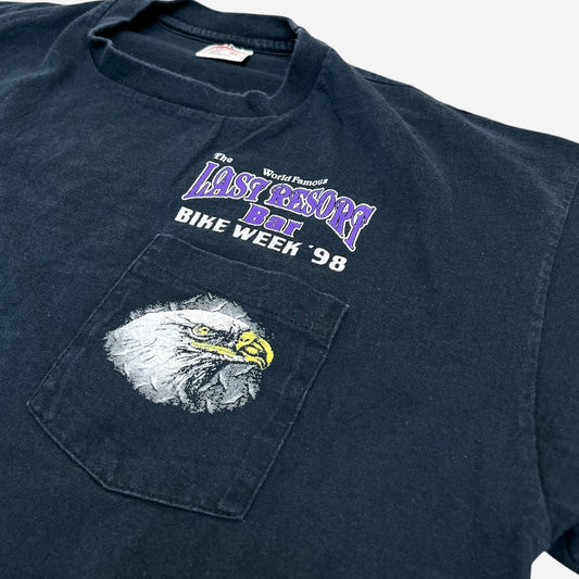 The Last Resort x Daytona Bike Week 1998 Vintage Tee in Black