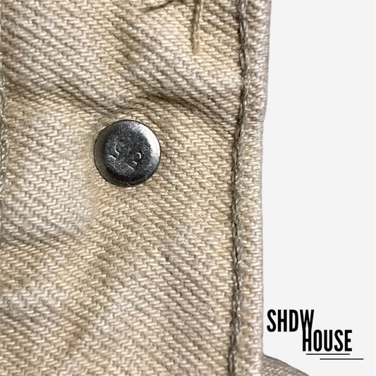 Levi Strauss & Co Vintage Orange Tab 505 Relaxed Fit Jeans in Beige