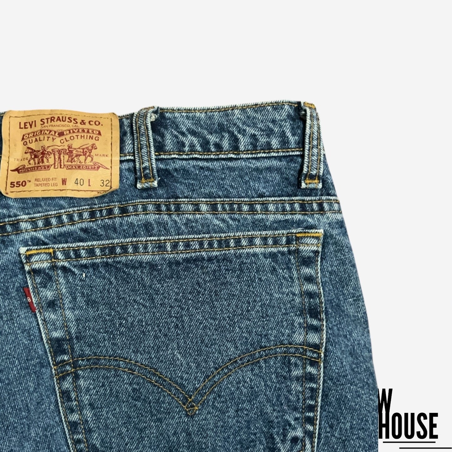 Levi Strauss & Co Vintage 550 Jeans in Blue Wash