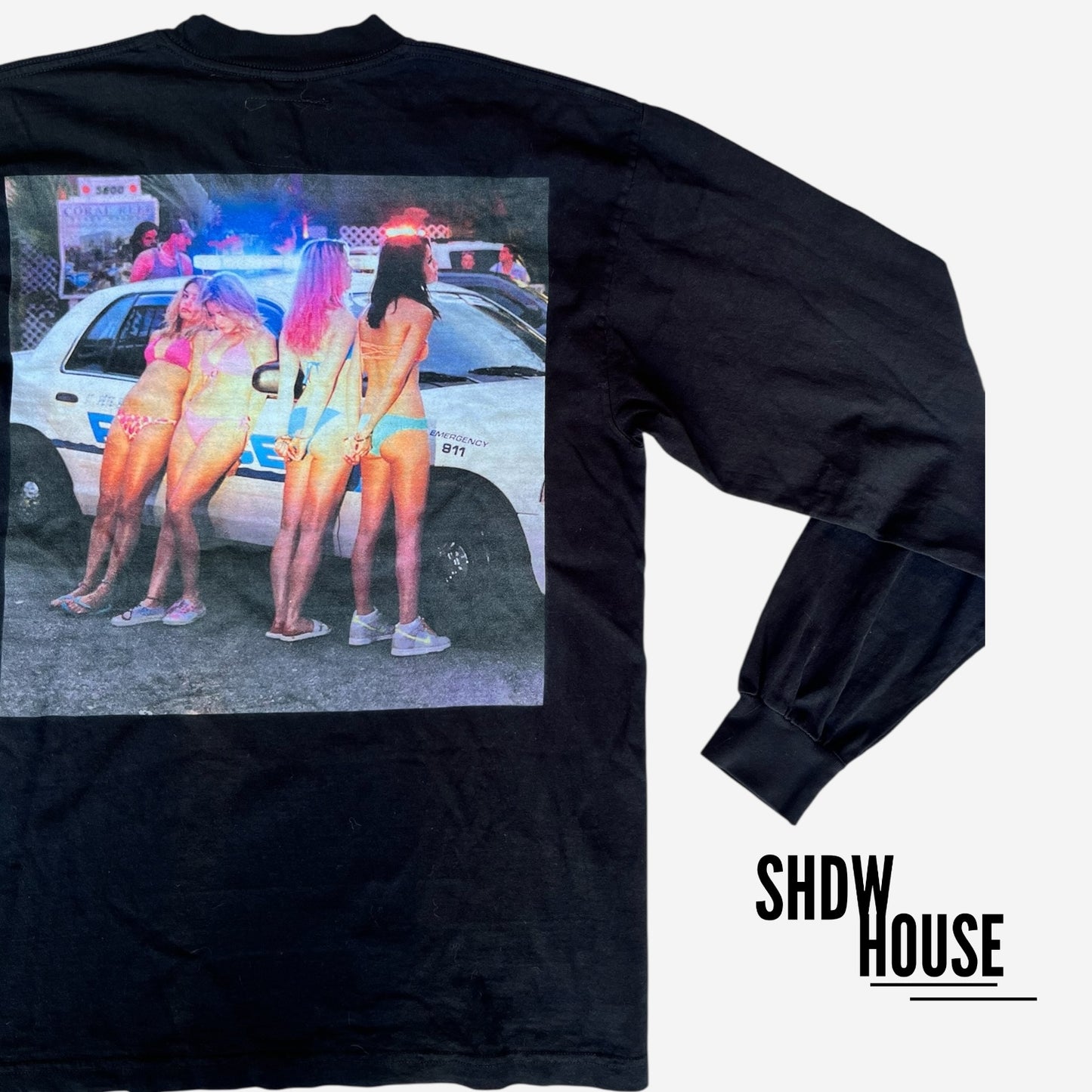 Section 8 Spring Break L/S in Black