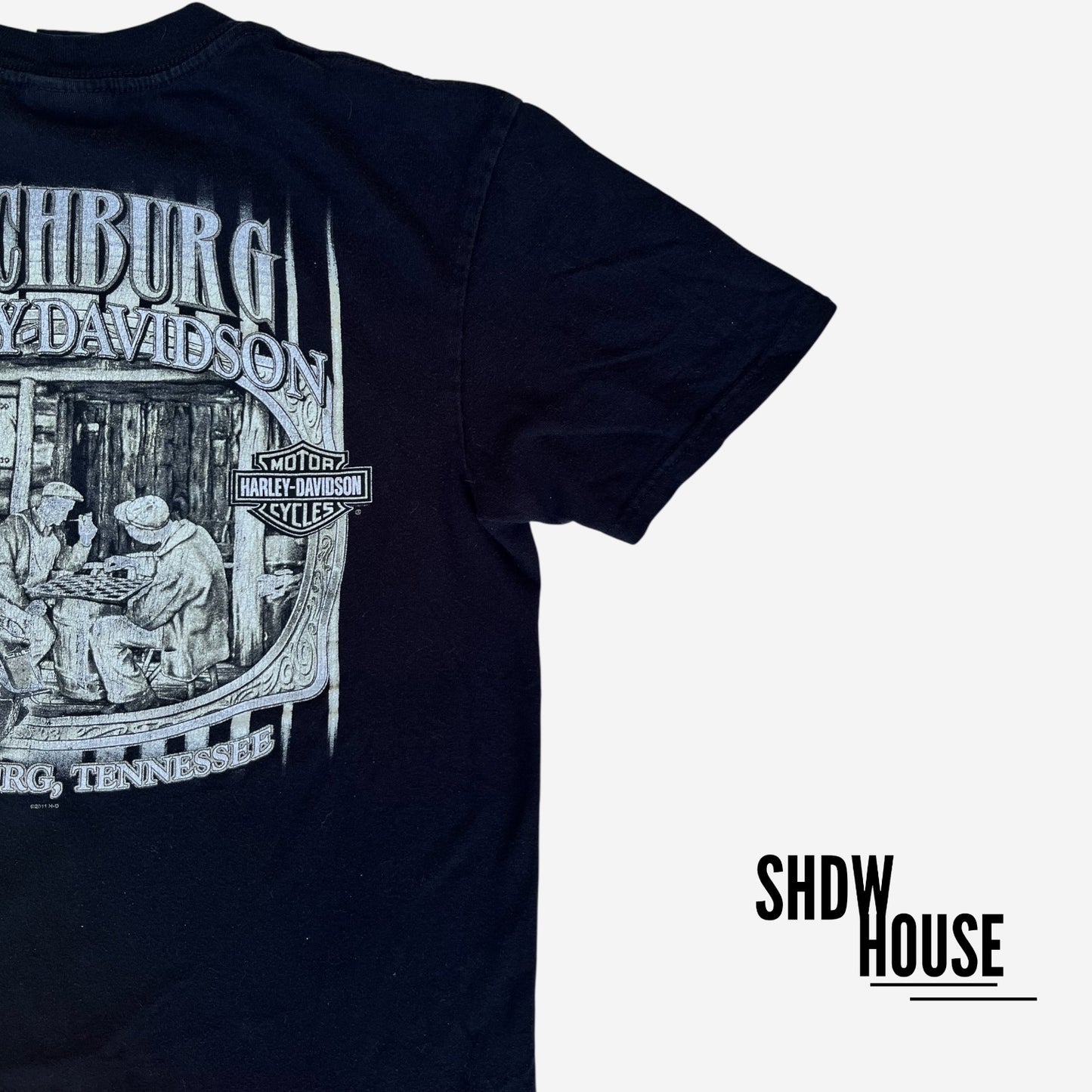 Harley Davidson Lynchburg TN Tee in Black