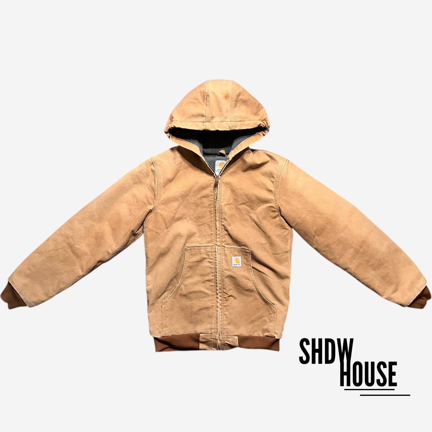 Carhartt Vintage J130 Active Zip Up Jacket in Wheat