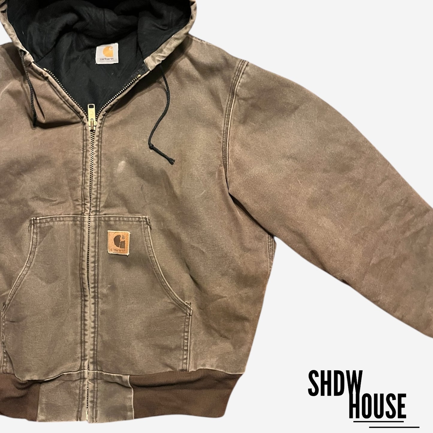 Carhartt J140 Vintage Work Jacket in Faded Brown
