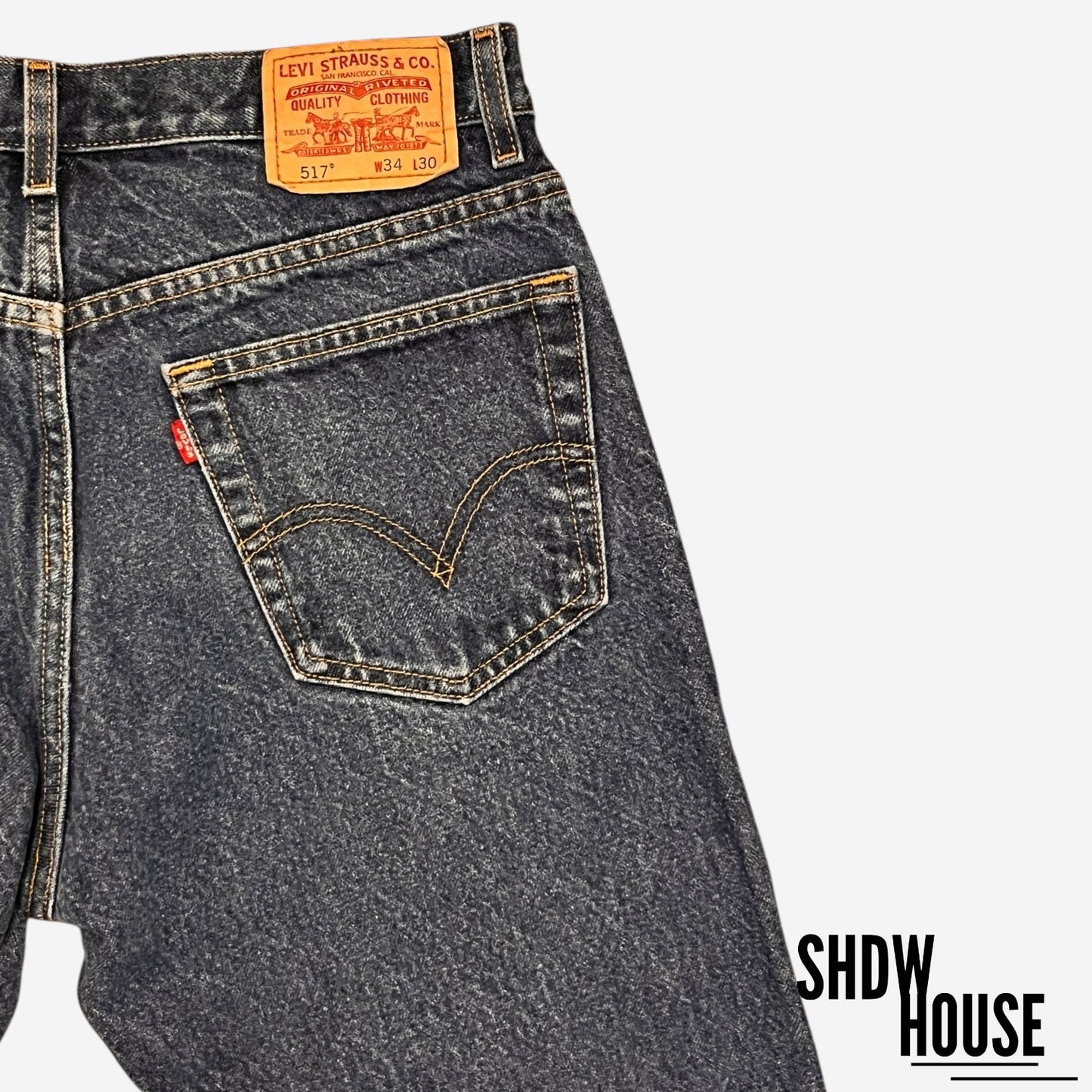 Levi Strauss & Co Vintage 517 Boot Cut Jeans in Blue