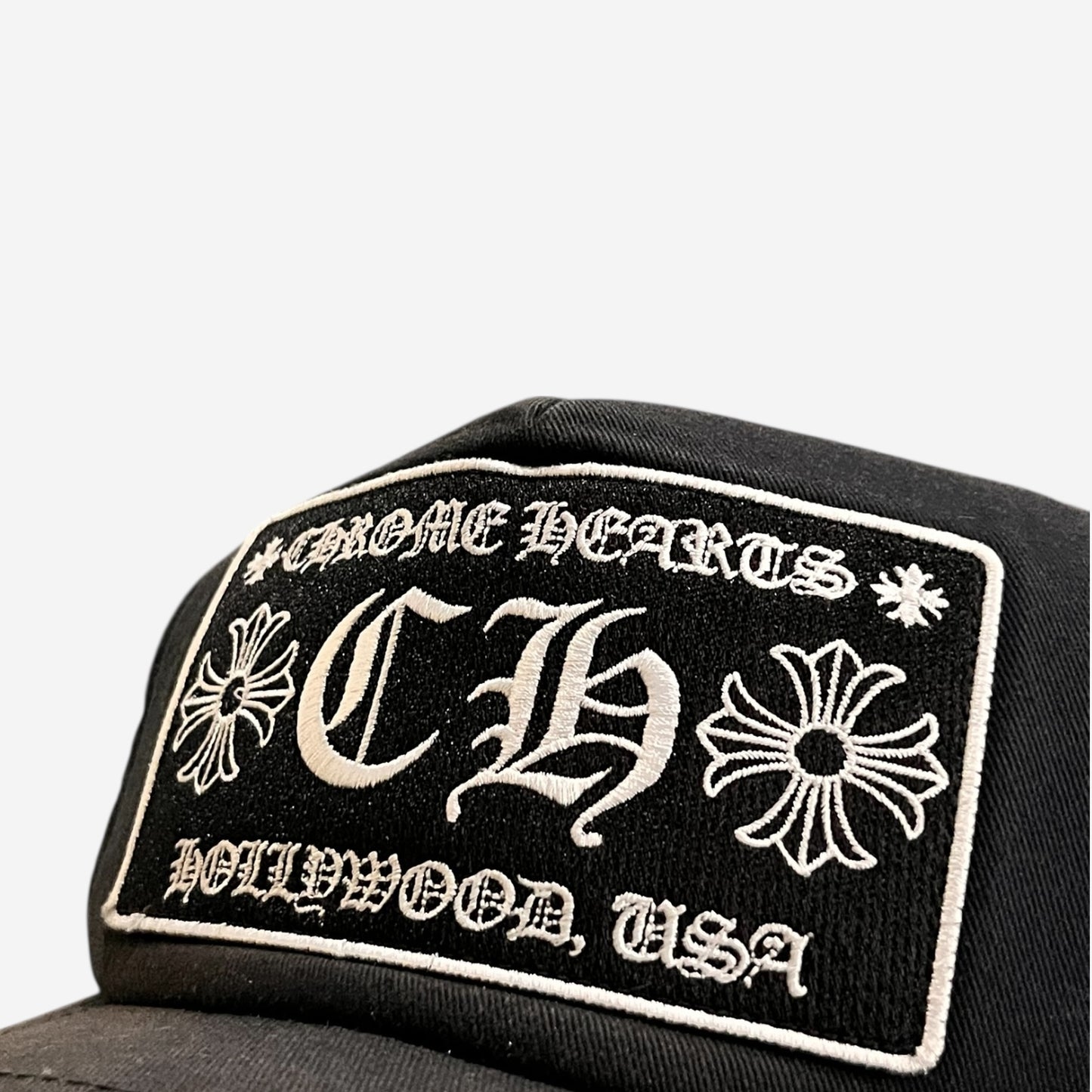 Chrome Hearts Vintage Trucker Cap in Black