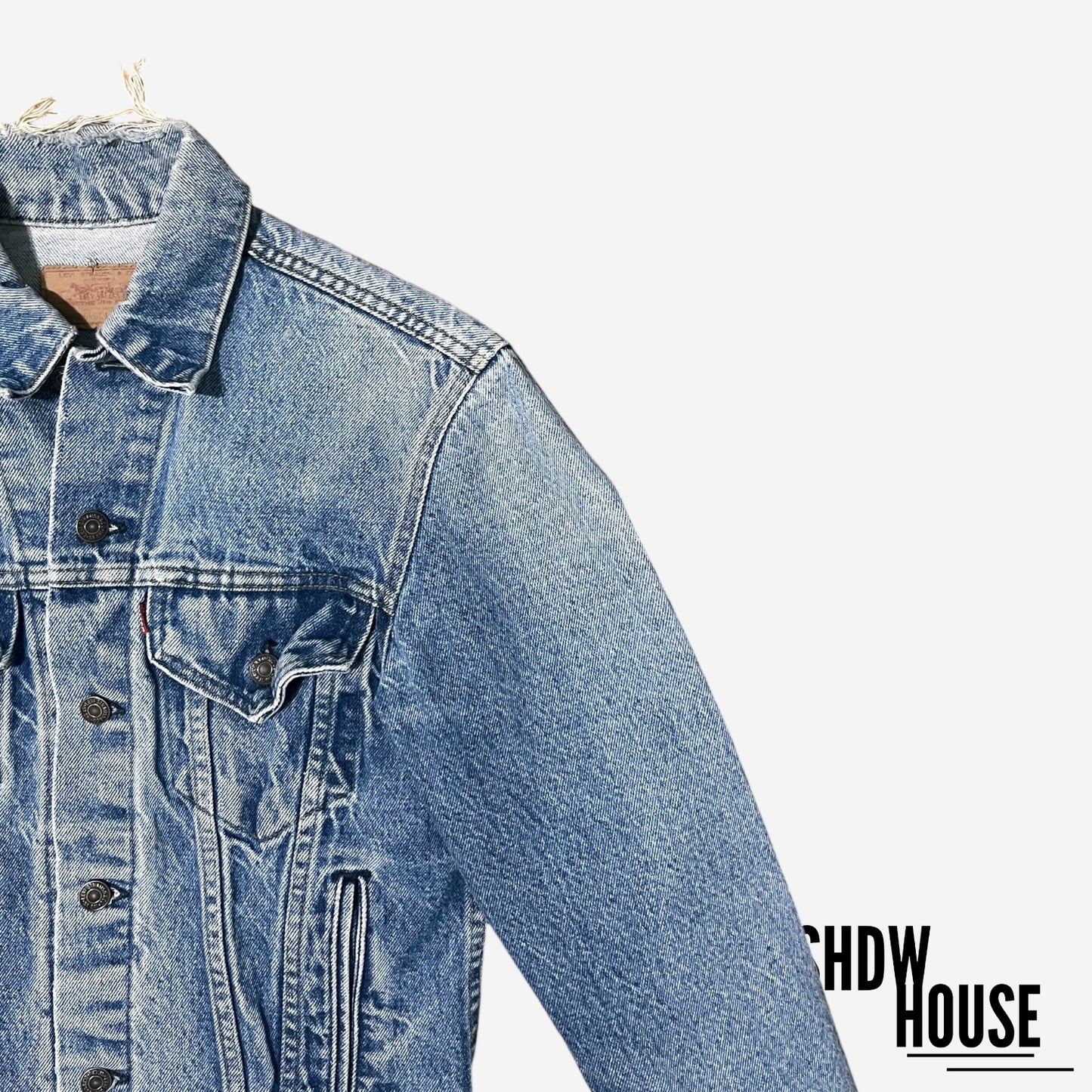 Levi Strauss & Co Vintage 80’s Women’s Trucker Coat in Blue