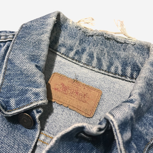 Levi Strauss & Co Vintage 80’s Women’s Trucker Coat in Blue