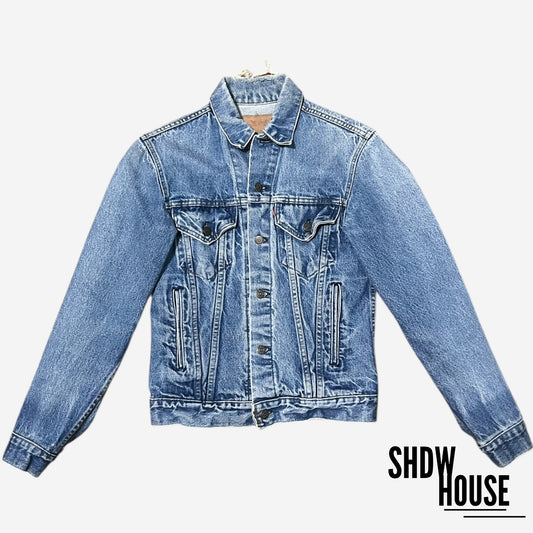 Levi Strauss & Co Vintage 80’s Women’s Trucker Coat in Blue