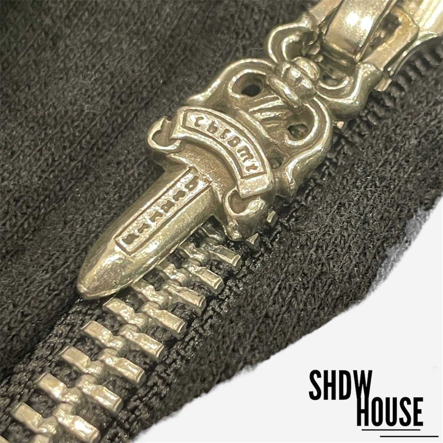 Chrome Hearts Vintage Plus Cross Hoodie in Black