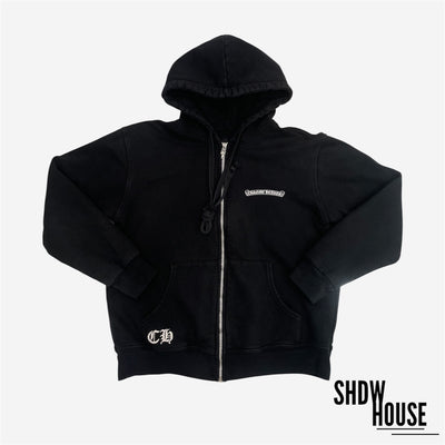 Chrome Hearts Vintage Plus Cross Hoodie in Black
