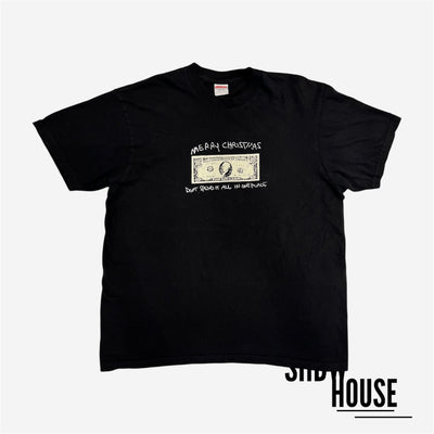 Supreme Spend It Tee in Black