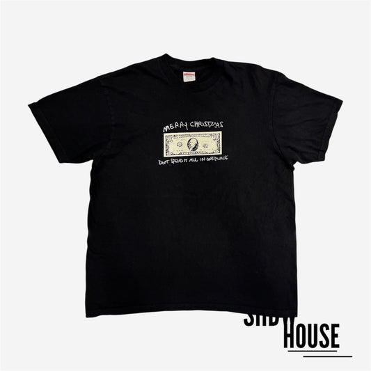 Supreme Spend It Tee in Black