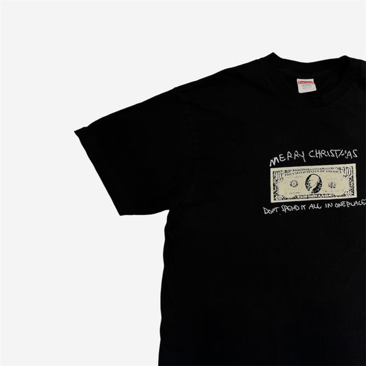 Supreme Spend It Tee in Black