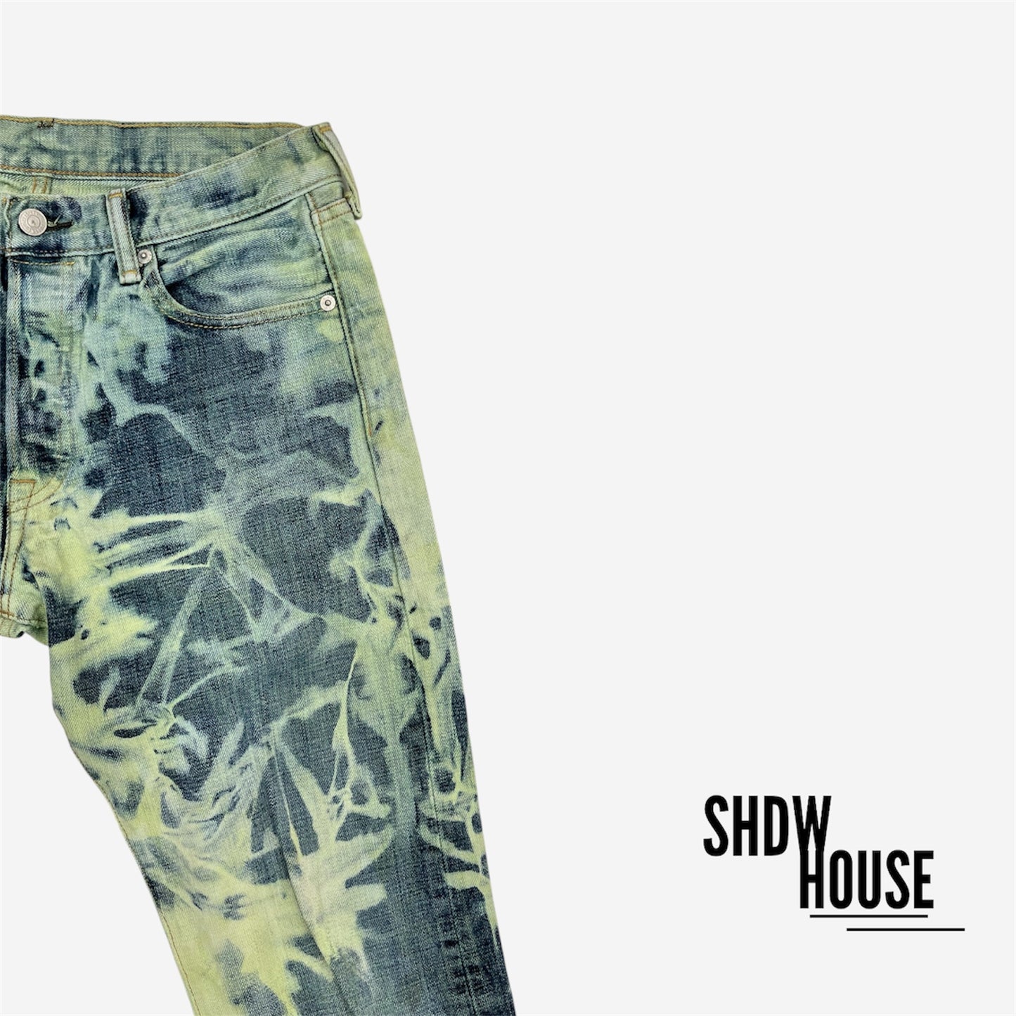 Levi Strauss & Co 501’s in Indigo/Green