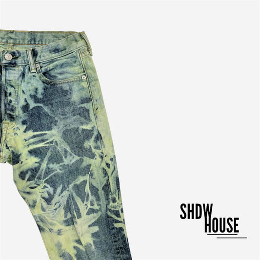Levi Strauss & Co 501’s in Indigo/Green