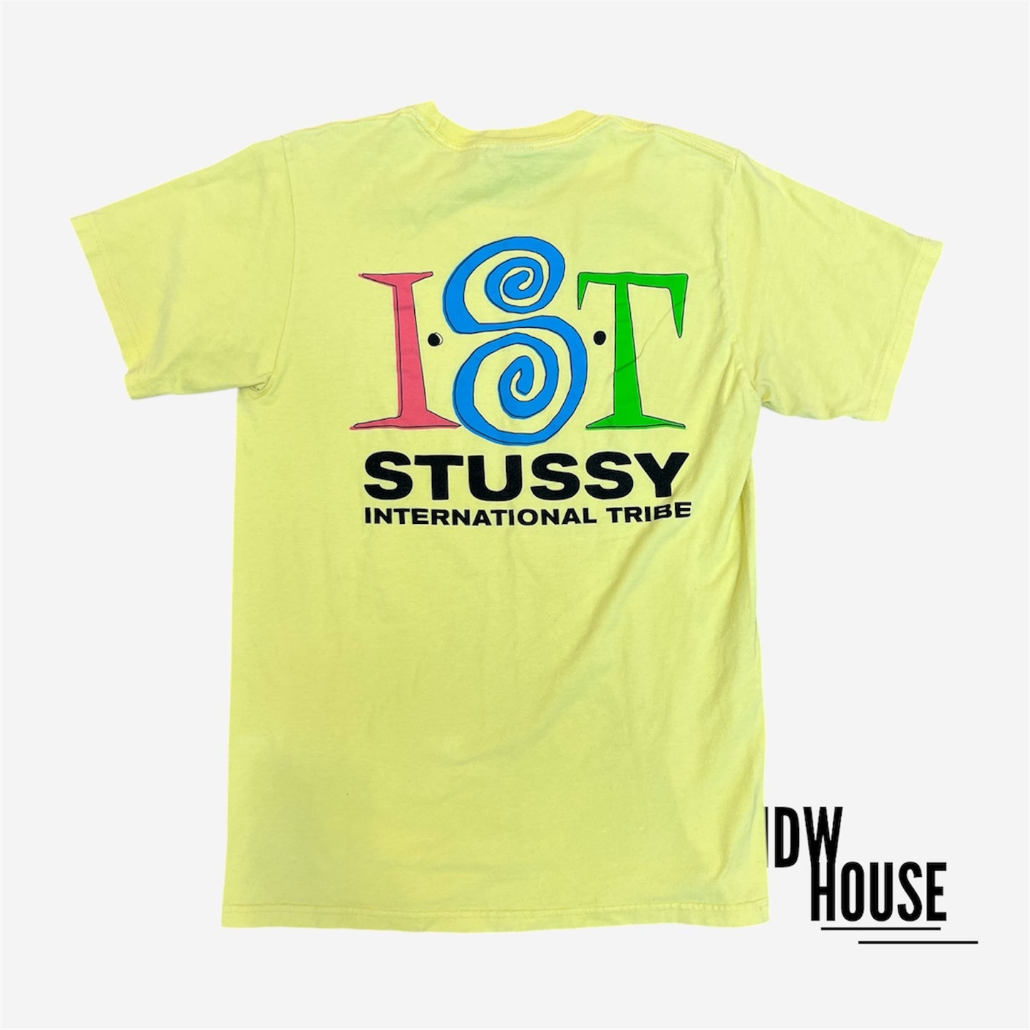 Stussy International Tribe Tee in Yellow