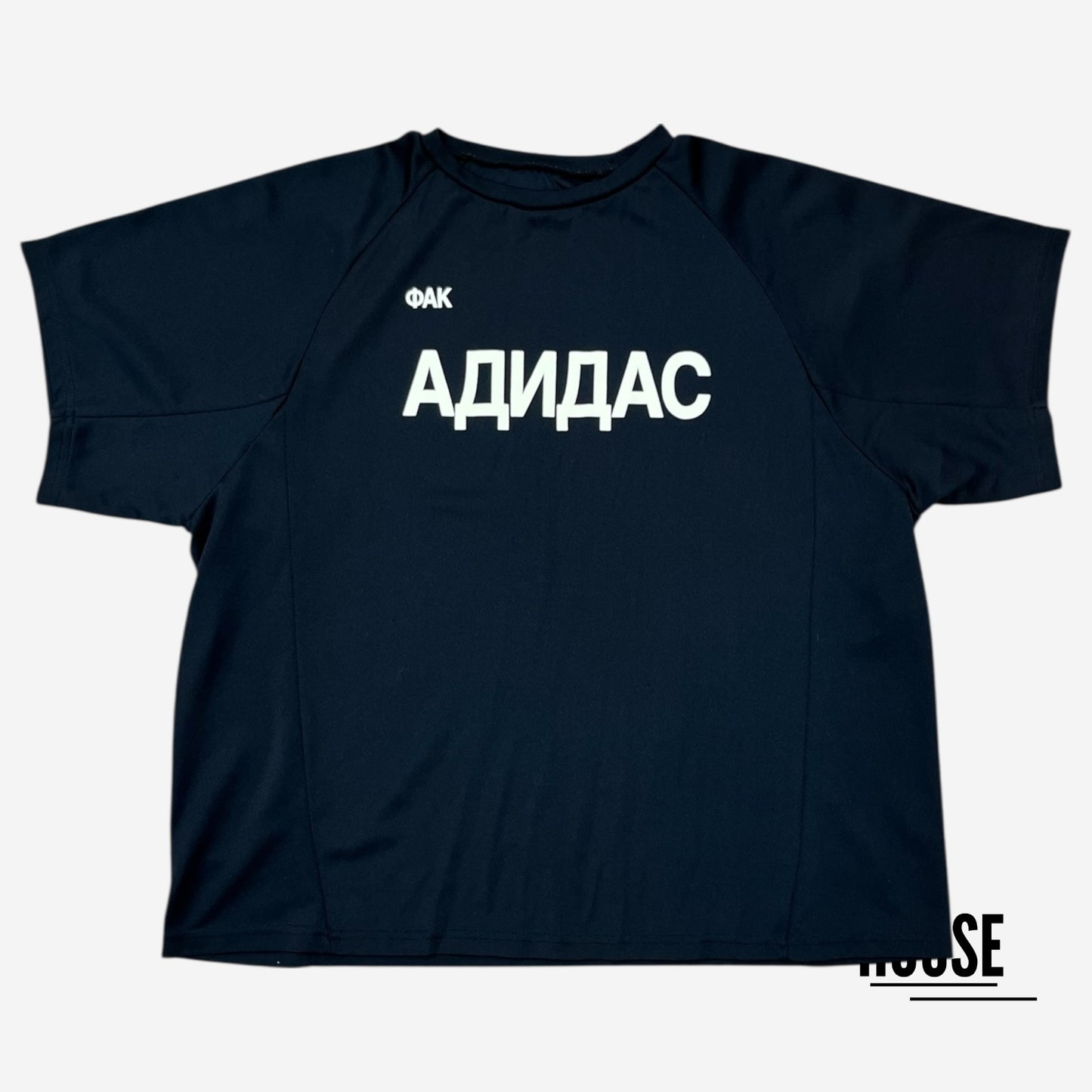Yeezy x Gosha “Fuck Adidas” Tee in Black