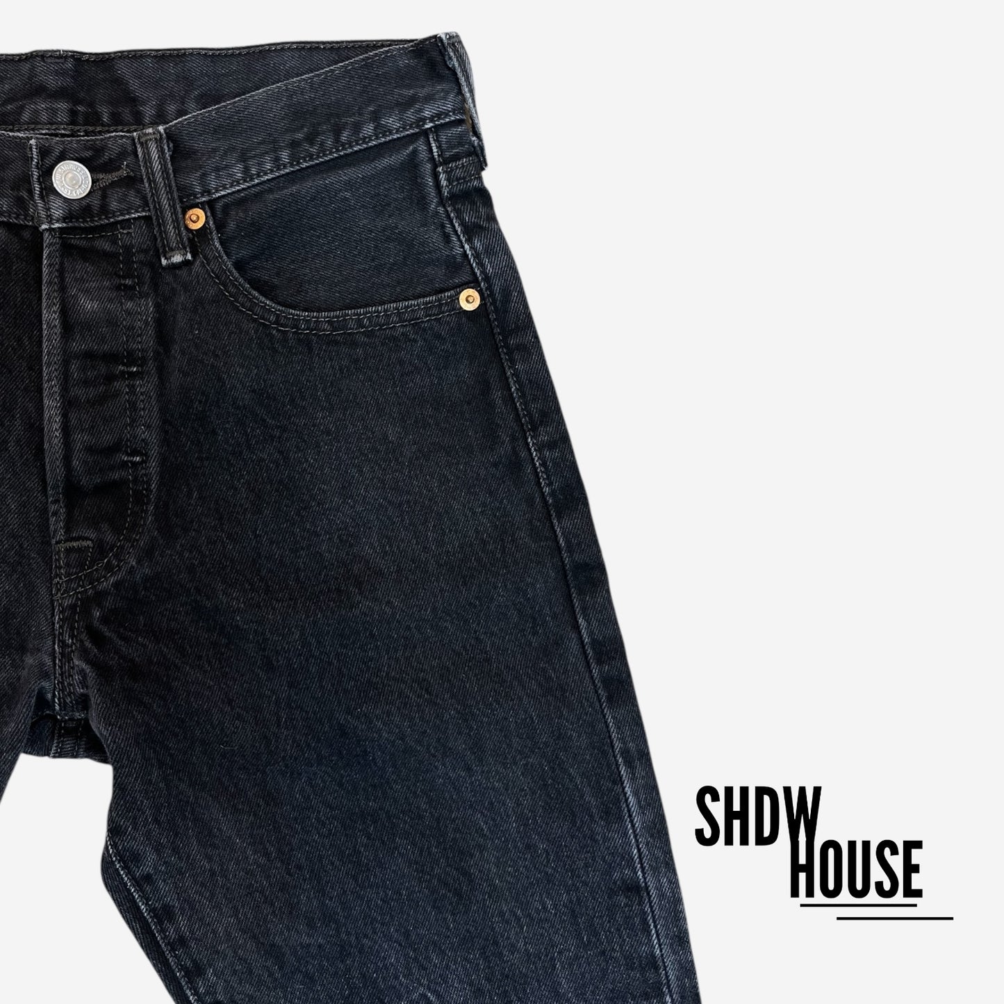 Levi Strauss & Co 501’s in Black/Grey