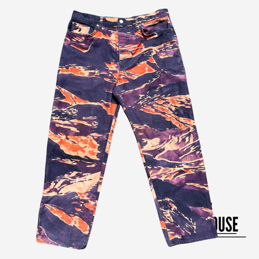 Stüssy Big Ol’ Jeans in Purple/Orange