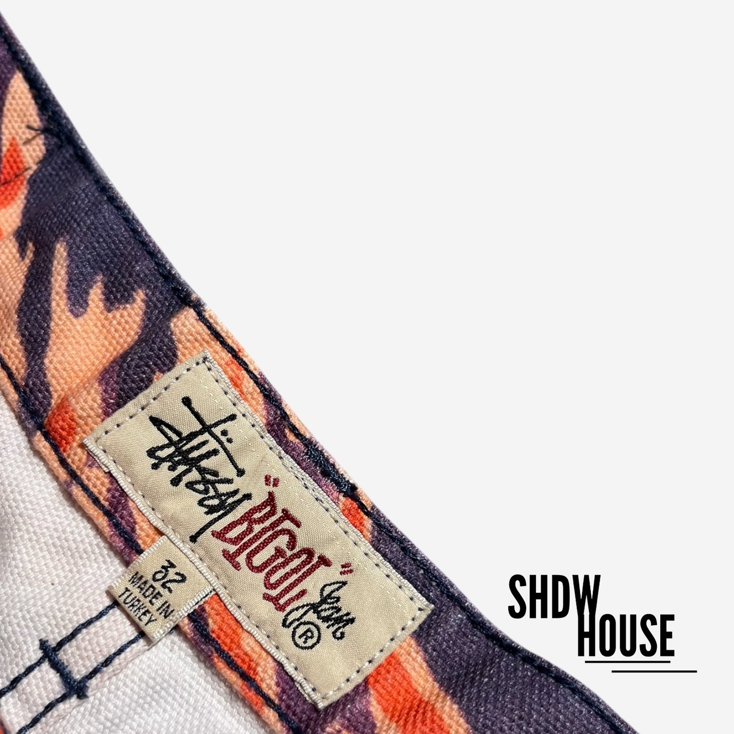 Stüssy Big Ol’ Jeans in Purple/Orange