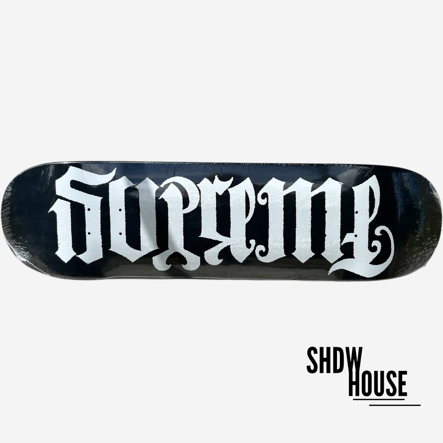 Supreme Fuck You Skate Deck in Black