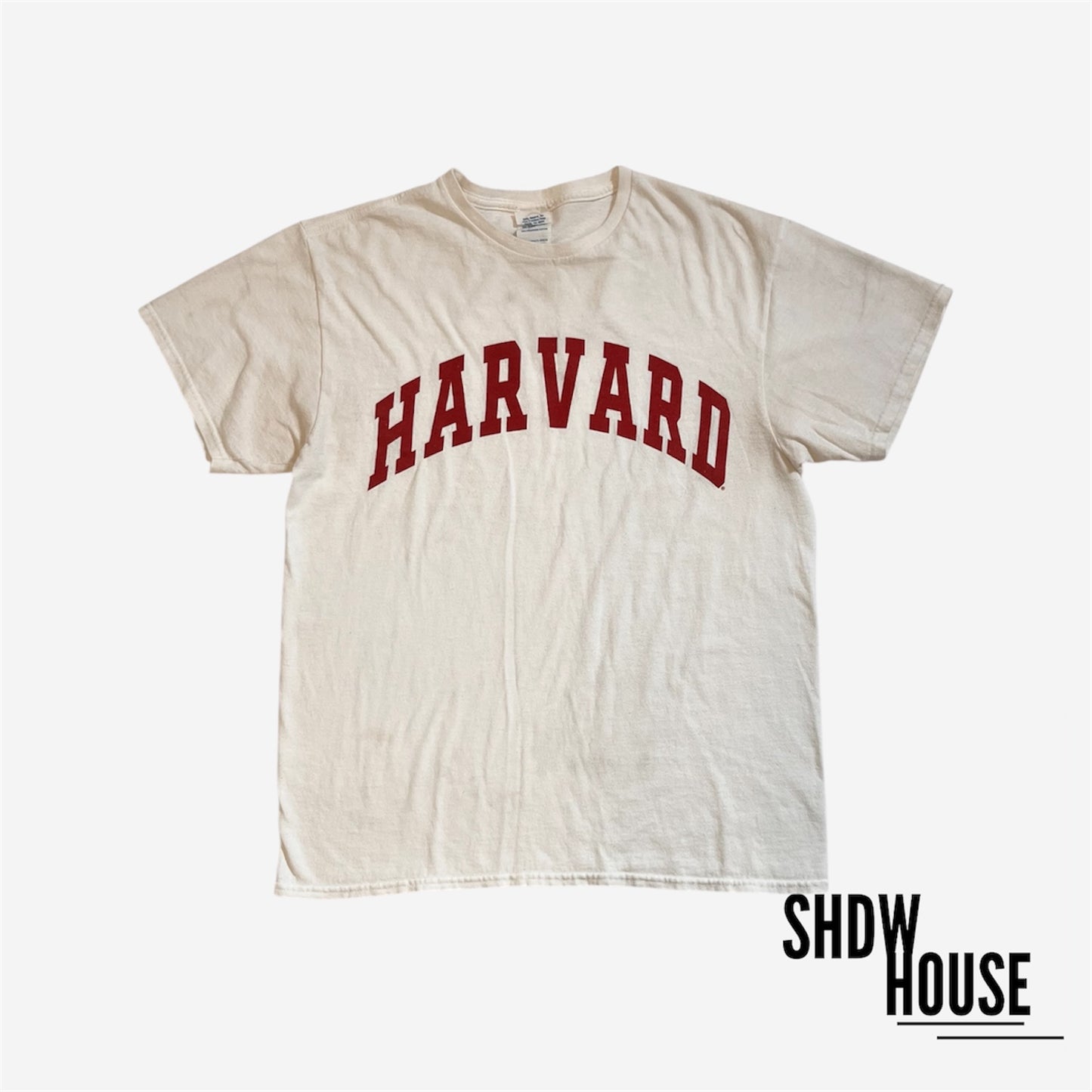 Harvard University 2000’s Vintage Delta Pro Vintage Tee in White