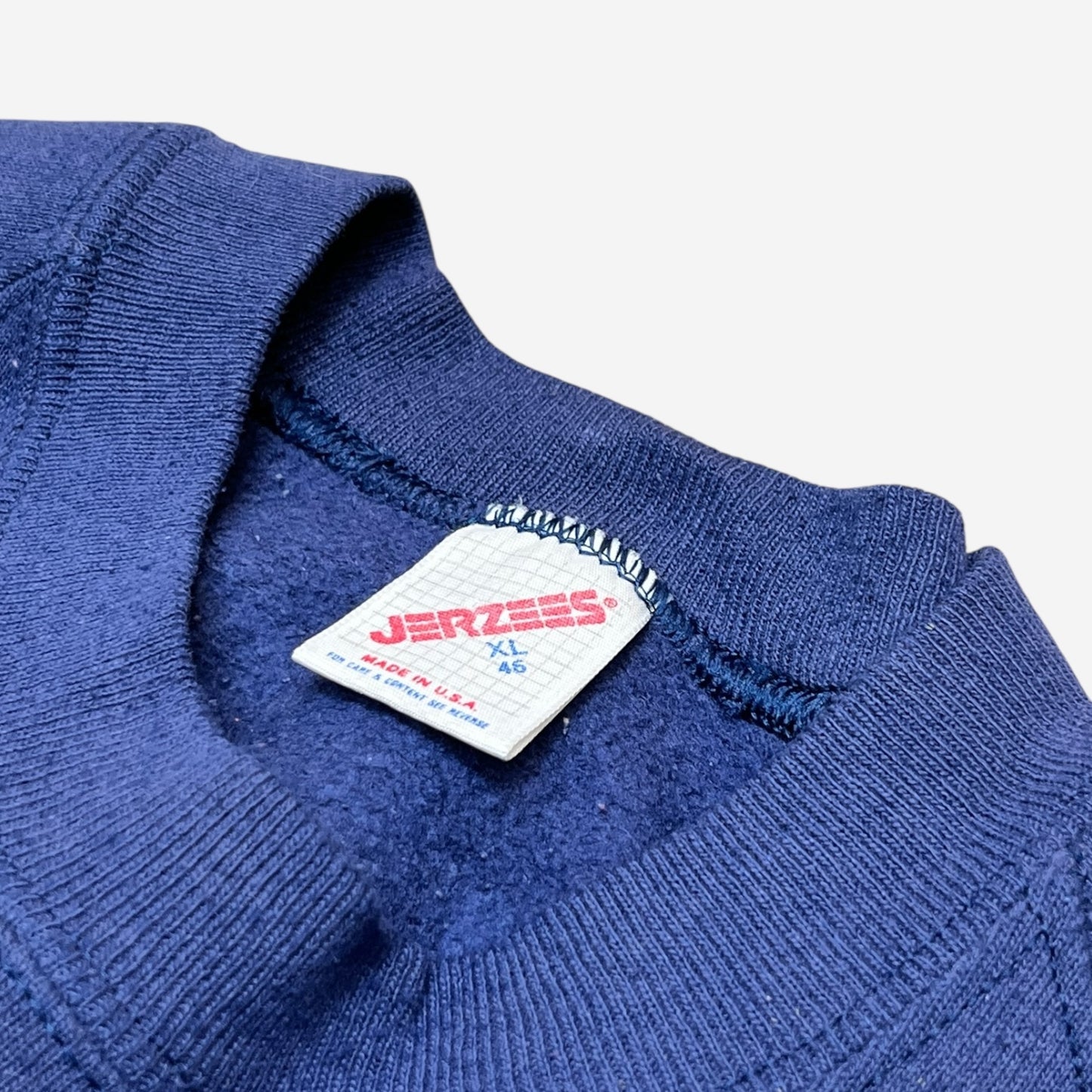 SHDWHOUSE Internal Theft Vintage L/S Tee in Navy Blue