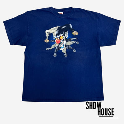 Harley Davidson ATL Exclusive Vintage Tee in Navy Blue